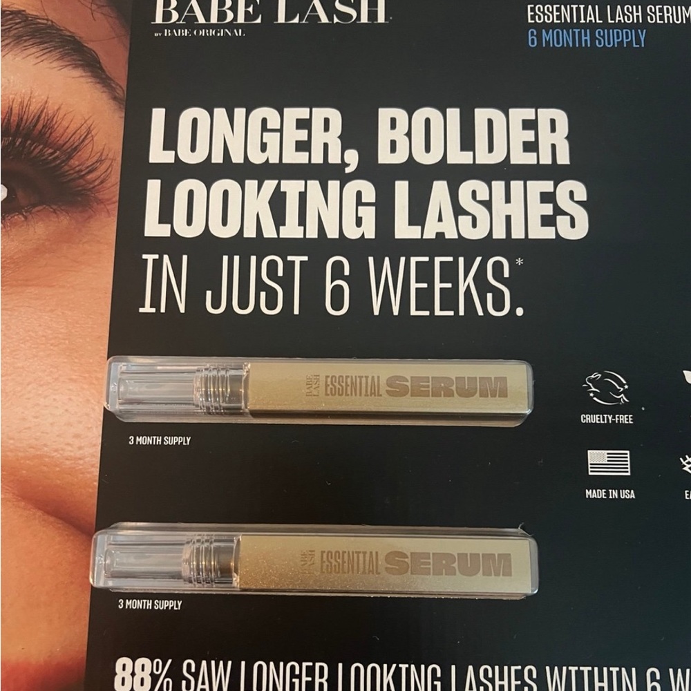 New babe lash serum